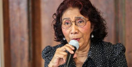 Susi nangis keran ekspor pasir laut dibuka