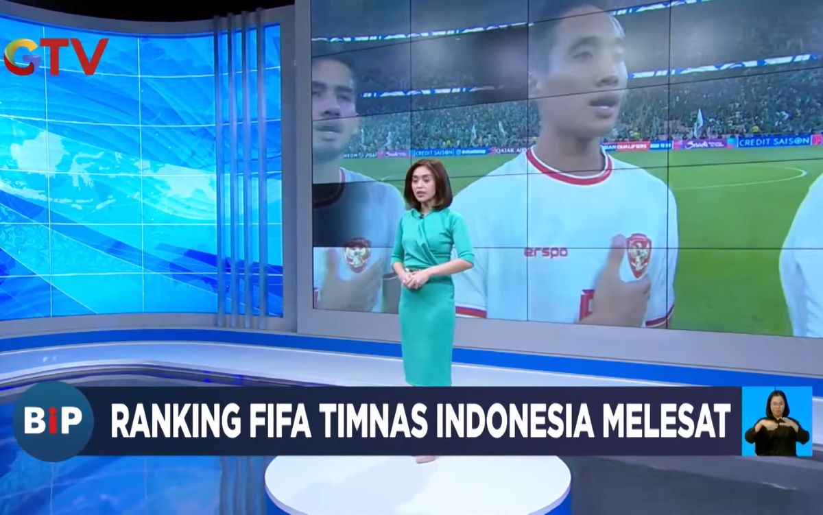 Ranking FIFA Timnas Indonesia terus merangkak naik.