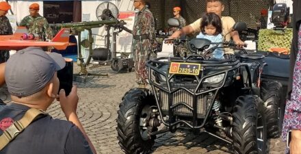 Pameran Alutsista TNI Meriahkan Pesta Rakyat di Jakarta