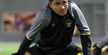 Asnawi Mangkualam kala membela Timnas Indonesia.