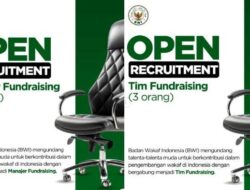 Lowongan Kerja di Badan Wakaf Indonesia, Manajer dan Tim Fundraising