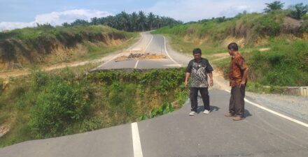 Warga Sangir Balai Janggo Harapkan Kelanjutan Pembangunan Jalan Sungai Sungkai-Sungai Rumbai yang Terputus Akibat Bencana