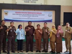 Dinas Kominfo Jalin Kerjasama dengan Kejari Tanah Datar Terkait Penanganan Hukum