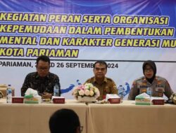 Kadisdikpora Kota Pariaman; Organisasi Kepemudaan Berperan Bentuk Karakter Generasi Muda