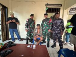 Satgas Yonarmed 11 Kostrad dan Aparat Gabungan Gagalkan Penyelundupan 76 Gram Sabu