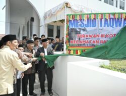 Proses Pembangunan Tuntas, Pemakaian Masjid Taqwa Turawan Diresmikan Gubernur Sumbar