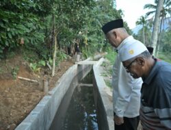 Perbaikan Irigasi Nagari Jawi-Jawi Kabupaten Solok Rampung, Gubernur Mahyeldi Minta Seluruh Masyarakat Ikut Menjaga