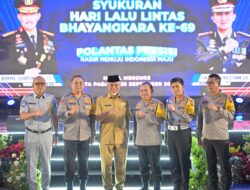 Hari Lalu Lintas Bhayangkara ke-69, Gubernur Mahyeldi Apresiasi Pelayanan Prima Ditlantas Polda Sumbar untuk Masyarakat