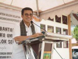 Tugas Hari Pertama, Pjs. Bupati Adib Alfikri Disambut Jajaran Pemkab di Solsel