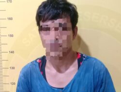 Ketahuan Bawak Sabu, Pria Ini Ditangkap Personel Polsek Air Batu