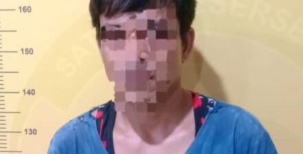 Ketahuan Bawak Sabu, Pria Ini Ditangkap Personel Polsek Air Batu