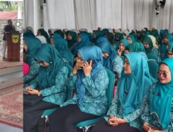 Bupati Eka Putra Himbau, Kader PKK Sampaikan&nbsp; Kepada Masyarakat di Tanah Datar Berobat Sudah Gratis