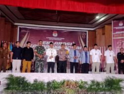 Ketua KPU Pimpin Deklarasi Kampanye Damai Pilkada Kota Pariaman