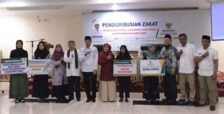 Zakat Sebesar Rp1 Miliar Disalurkan Baznas Agam, 306 Warga Terima Manfaat