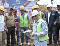 Gubernur Mahyeldi Letakkan Batu Pertama Pembangunan SMA Negeri 3 Gunung Talang Solok