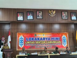 Kadis Kesehatan Dr.Tonun Irawaty Panjaitan Membuka Acara Kegiatan Lokmin Linsek Gabungan