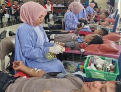 Solidaritas Tinggi, Polda Sumbar dan Polres Se-Sumbar Gelar Donor Darah