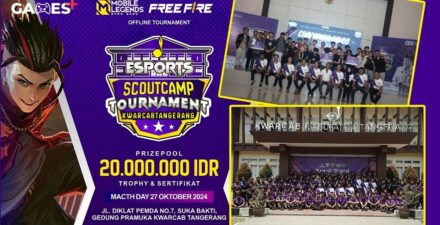 Games plus dukung esports scout camp