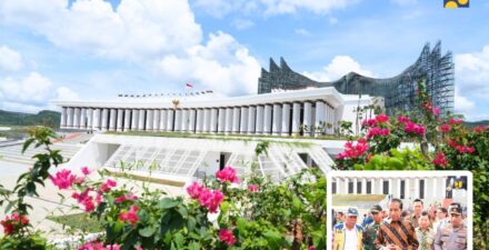 Presiden Jokowi Resmikan Istana Negara, Tanda Awal Kemandirian IKN