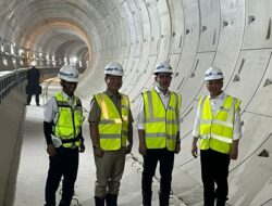 Wapres Gibran Tinjau Proyek MRT Monas-Thamrin