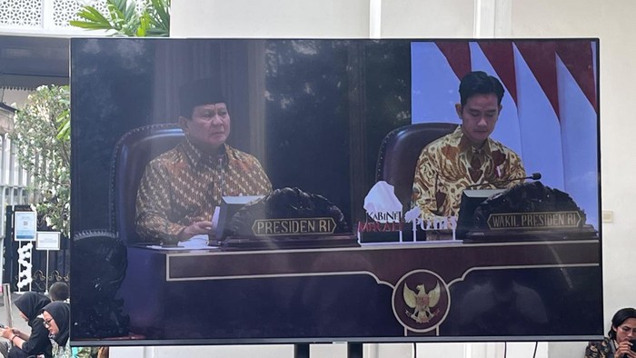 Foto: Prabowo Subianto dan Gibran Rakabuming Raka