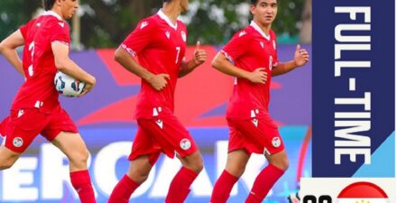 Timnas Tajikistan U-17 menang 17-0 atas Guam U-17.