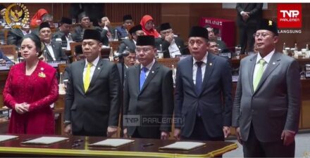 Susunan Pimpinan DPR RI 2024-2029 Resmi Ditunjuk