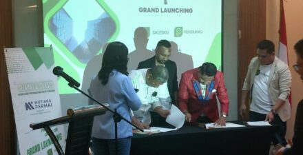 Peluncuran Startup Salesku dan Pensiunku di Jakarta, 11 Oktober 2024.