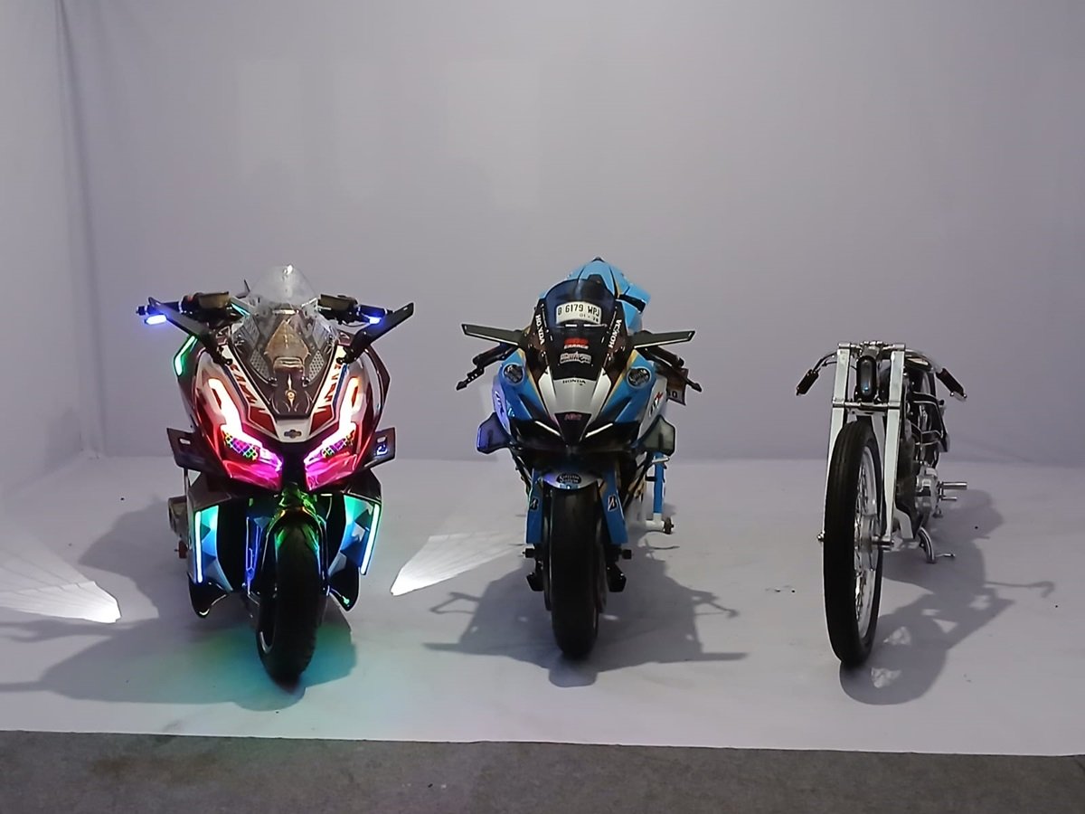 Motor para pemenang Honda Modif Contest 2024.