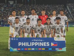 Kemenangan Filipina atas Tajikistan, The Azkals Raih Posisi Ketiga di Kings Cup 2024