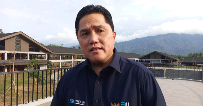 Menteri BUMN Erick Thohir.