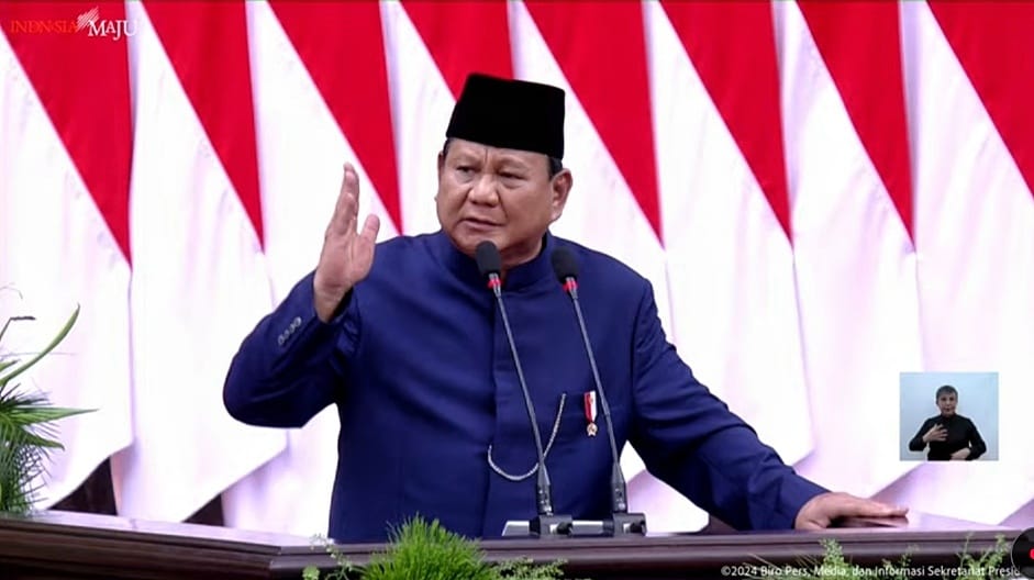 Prabowo Subianto cerita peran petani dan nelayan saat perang kemerdekaan