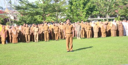 Pj Wako Suprayitno Lakukan Apel Bersama, 1 Kasus Pelanggaran ASN Ditemukan Bawaslu Payakumbuh
