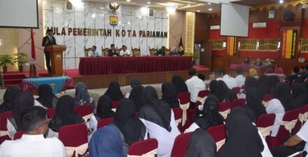 PJ Wako Pariaman Roberia minta ASN Dilantik Jalankan Amanah Penuh Tanggung Jawab