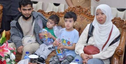 Tiga Warga Agam Dievakuasi dari Lebanon Tiba di Kampung Halaman