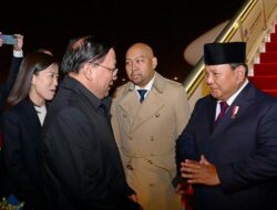 Prabowo Subianto Bertemu Zhao Leji di Beijing, Pererat Kerja Sama Indonesia-China