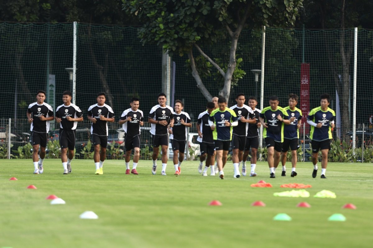 Timnas Indonesia besok langsung menggelar latihan