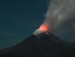Tremor Terus Menerus dan Gemuruh Kuat Terjadi di Gunung Lewotobi