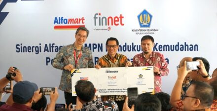 Alfamart kolaborasi dengan Finnet meluncurkan layanan pembayaran Modul Penerimaan Negara (MPN).