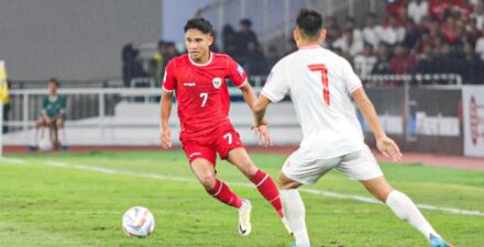 Laga Timnas Indonesia vs Timnas Vietnam.