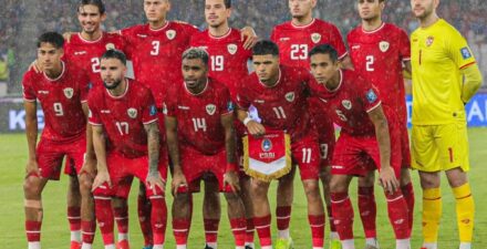 Para pemain Timnas Indonesia.