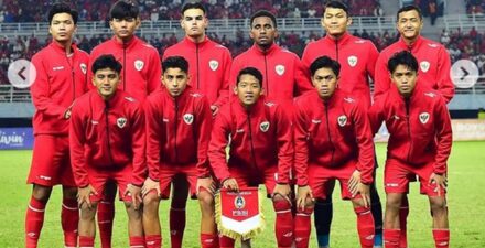 Para pemain Timnas Indonesia U-20 kala berlaga.