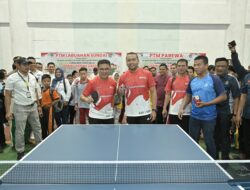 Dihelat Tanpa Anggaran Daerah, Plt Gubernur Audy Joinaldy Resmikan Turnamen Tenis Meja Antarpelajar se-Sumbar, Riau, dan Jambi di Solok Selatan