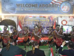 Pererat Hubungan Diplomatik, Satgas Port Visit 2024 Gelar Cocktail Party