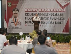 Plt Gubernur Audy Joinaldy Minta Seluruh Pihak Perhatikan Detail Kecil yang Dapat Menghambat Kesuksesan Pilkada di Sumbar