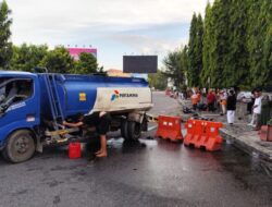 Truk Tangki Pertamina Tabrak Dua Motor, Tak Ada Korban Jiwa