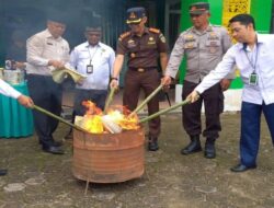 Pemusnahan Dokumen Nikah Lama Dilakukan di Pasaman