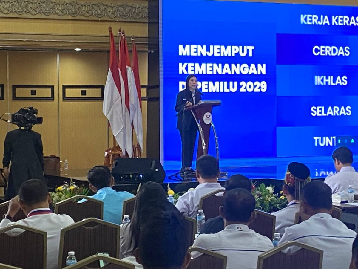 Ketua Umum Partai Perindo Angela Tanoesoedibjo