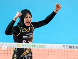 Megawati Hangestri Gemilang, Red Sparks Tumbangkan GS Caltex 3-1