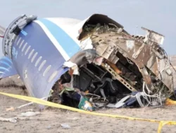 Kecelakaan Pesawat di Aktau,  38 Korban Tewas, 29 Luka